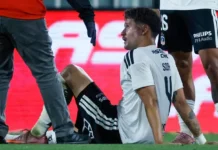 Preocupación en Colo Colo: Joaquín Sosa se retira con molestias y enciende las alarmas